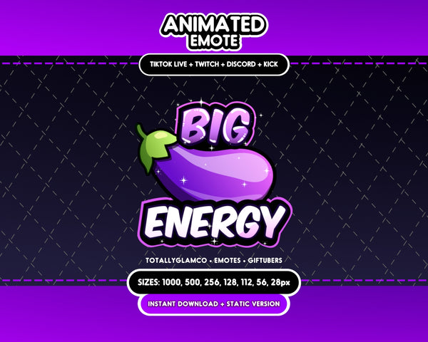 Animated Big Energy Emote