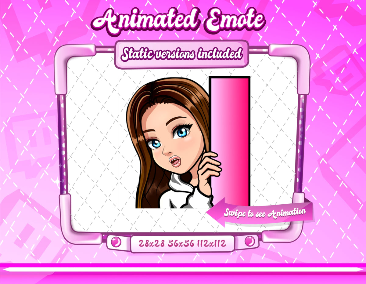 Animated Cartoon Glam emotes V3