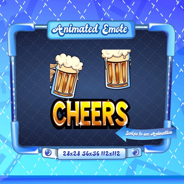 Animated Cheers Emote V1