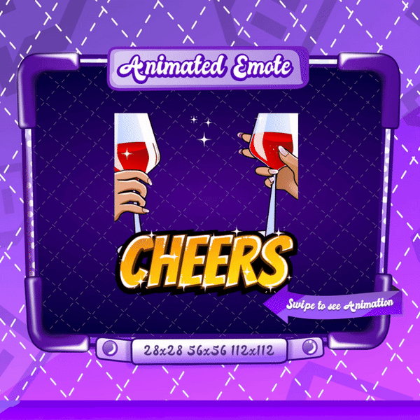 Animated Cheers Emote V2
