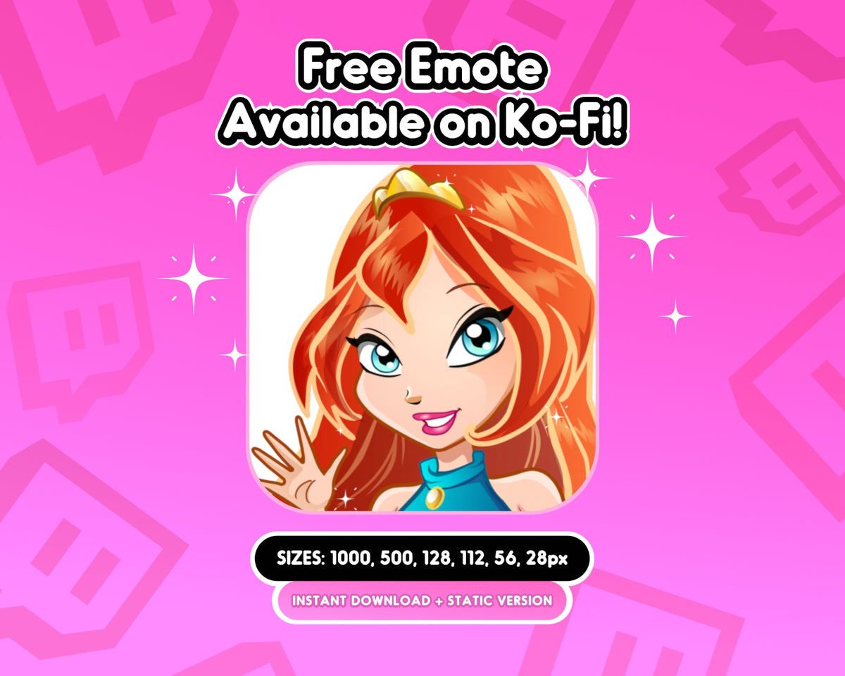 Animated Hype Text Emote V9