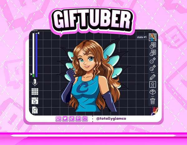 W.I.T.C.H Irma GIFtuber