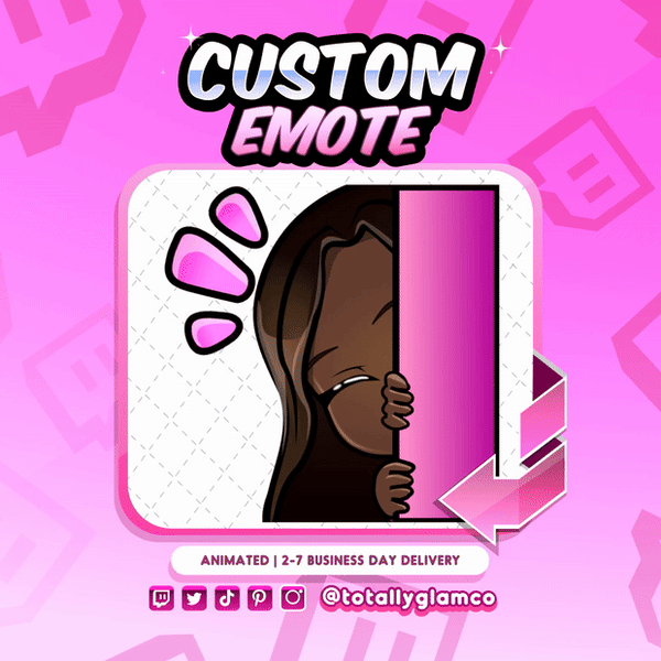 Animated Lurk YCH Custom Chibi Emote