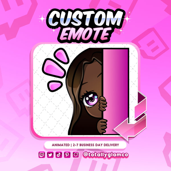 Animated Lurk YCH Custom Chibi Emote