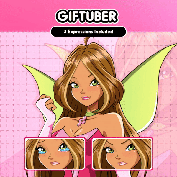 Winx Club Flora GIFtuber