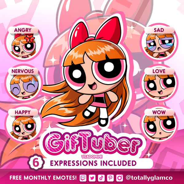 Powerpuff Girls Blossom GIFtuber