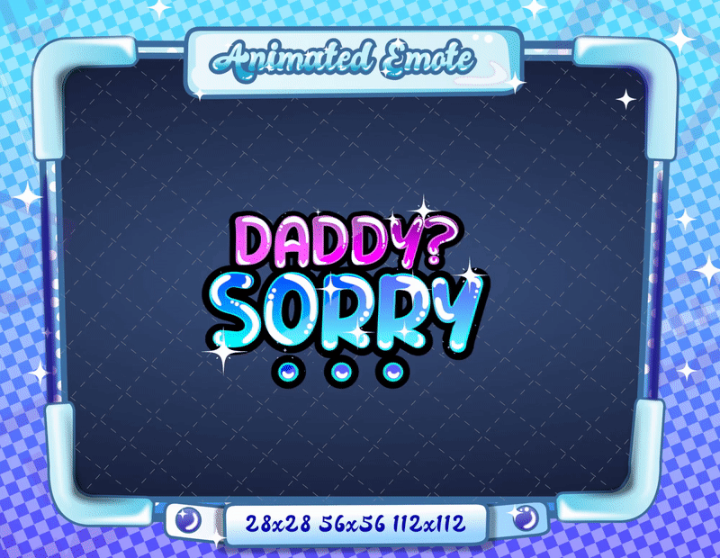 Animated Daddy Sorry V1 Emote