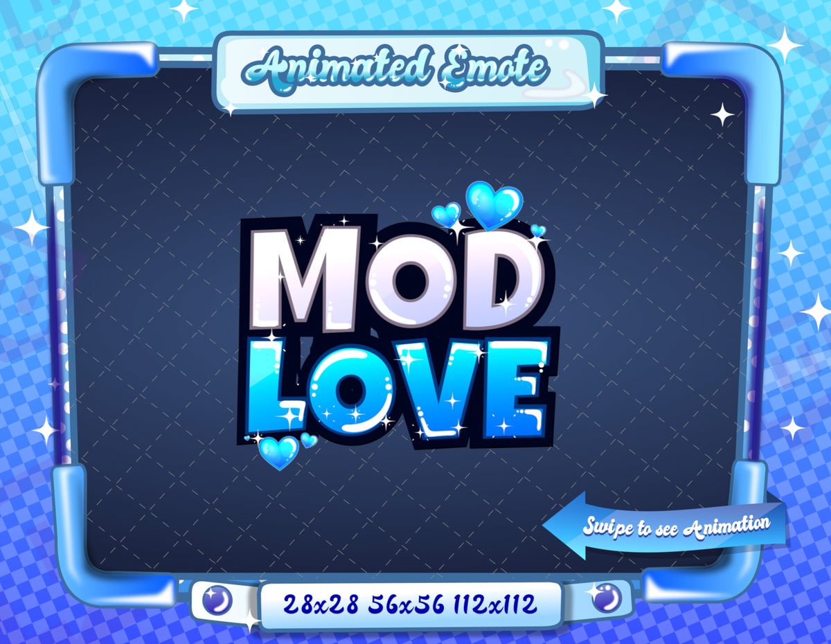 Animated Blue Text Emotes V1