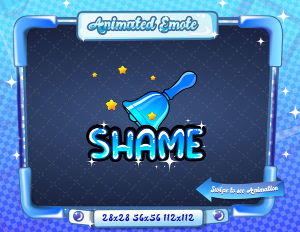 Animated Blue Text Emotes V1