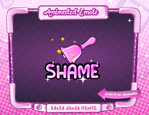 Animated Pink Text Emotes V1