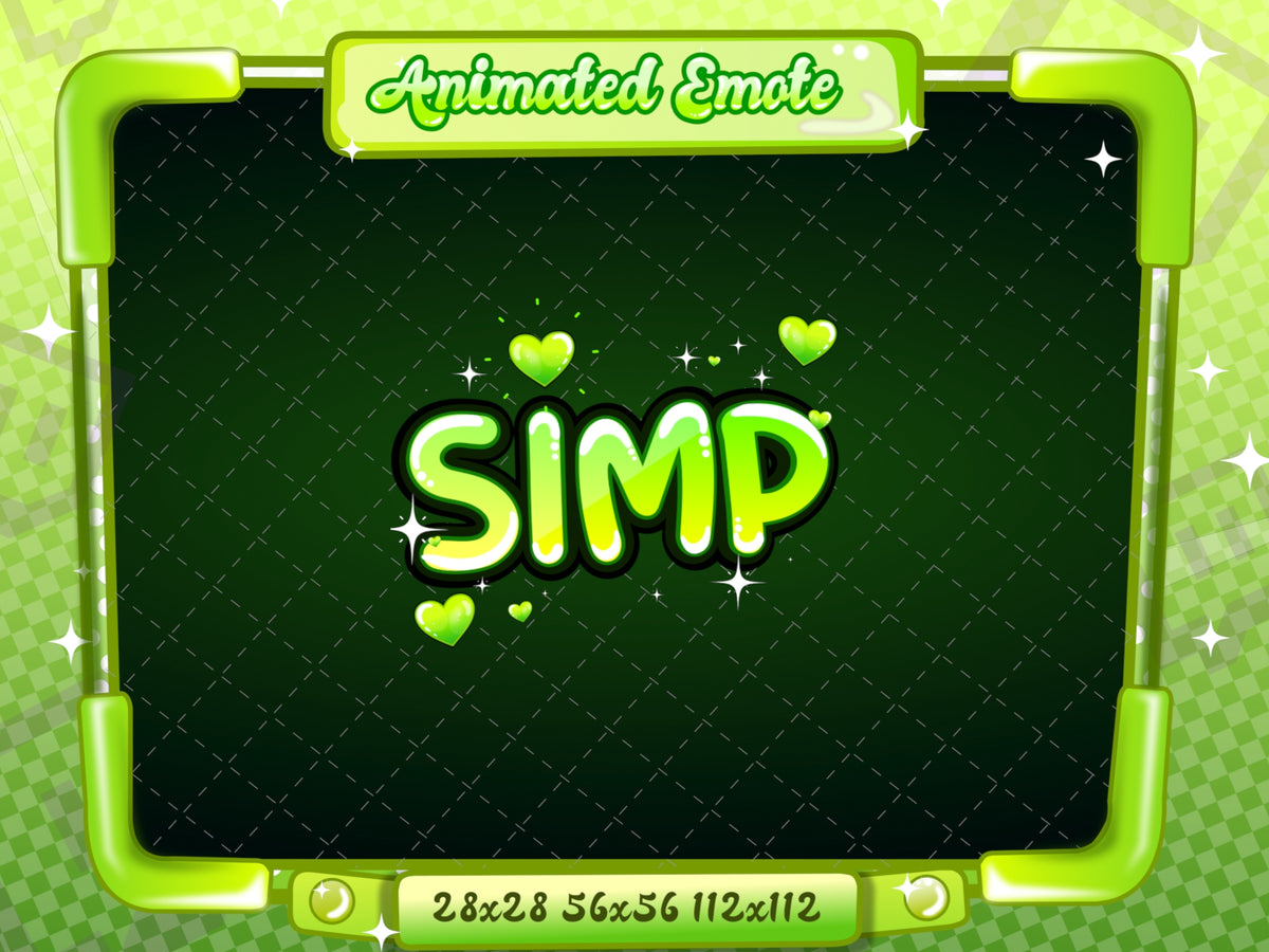 Animated Green Text Emotes V1