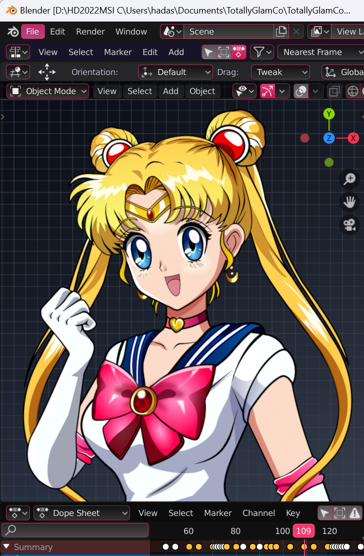 Sailor Moon PNGTuber