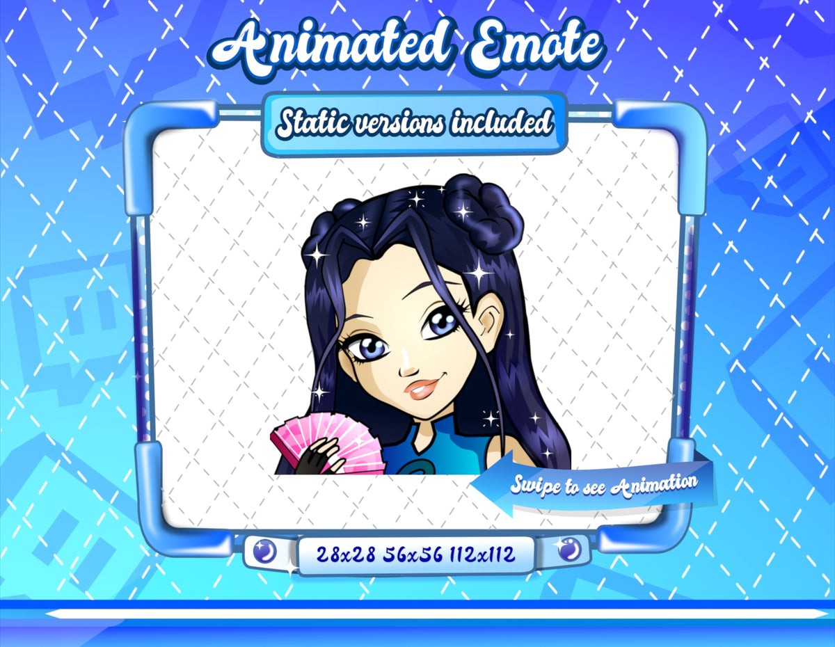 Animated Hay Lin W.I.T.C.H Emote