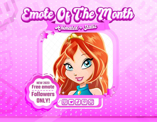 Animated Pink Press F Emote