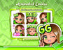 Animated Brown haired green chibi emotes V1