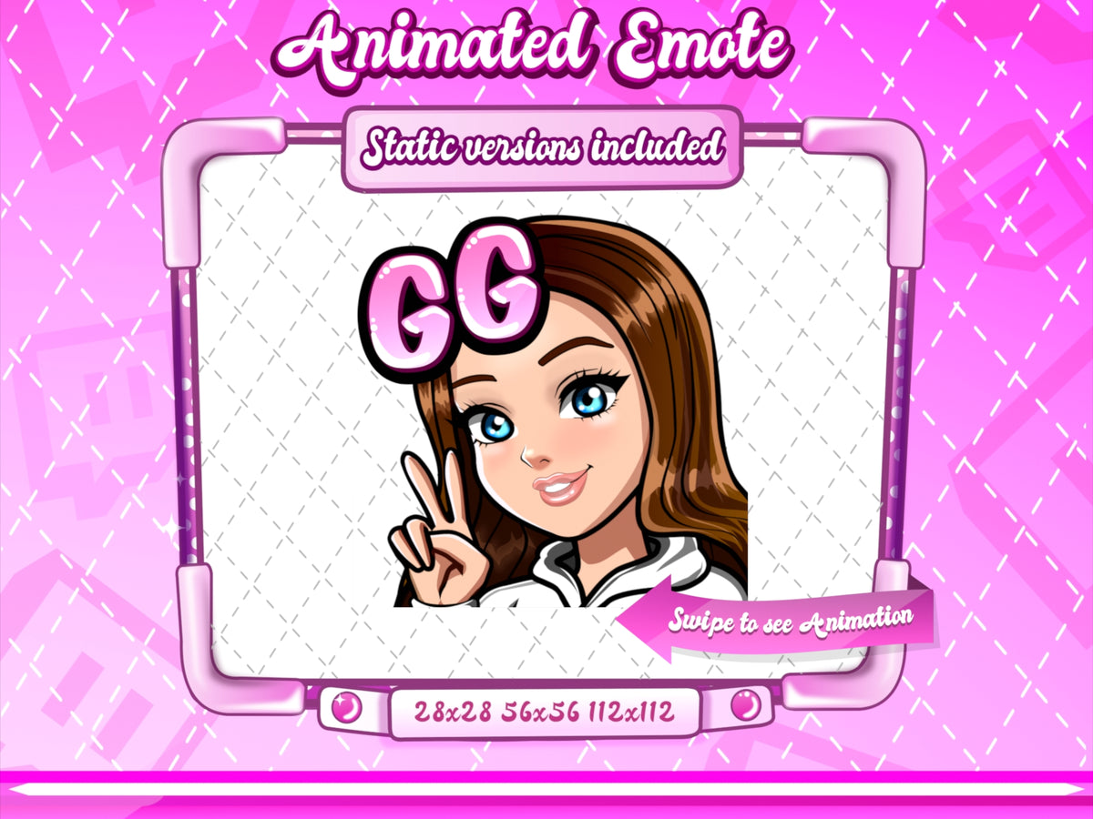 Animated Cartoon Glam Emotes V3 – TotallyGlamCo