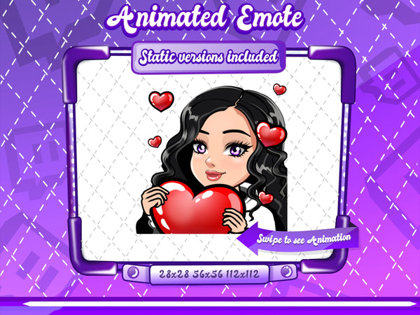 Animated Cartoon Glam emotes V2