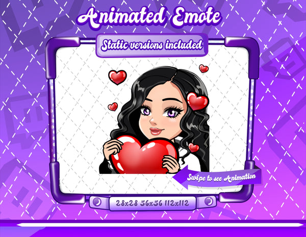 Animated Cartoon Glam emotes V2