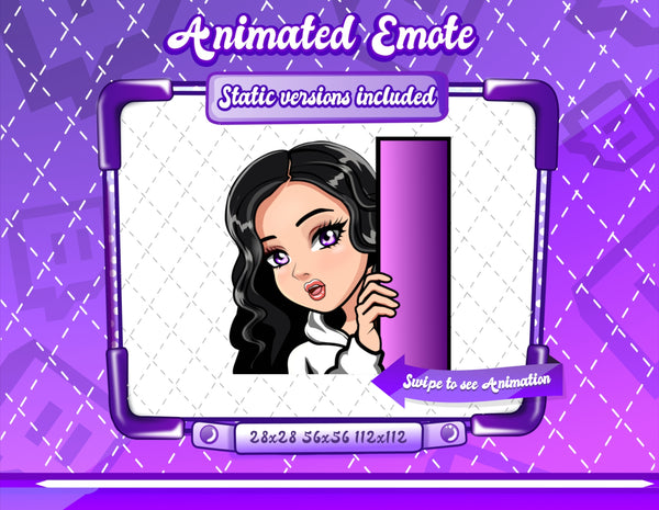 Animated Cartoon Glam emotes V2