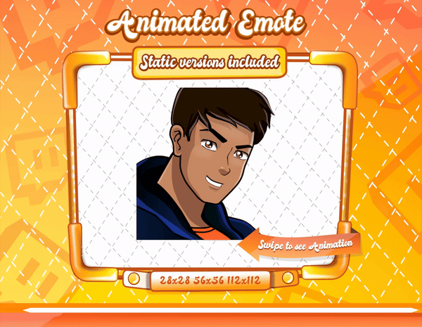 Animated Cartoon Guy Emote