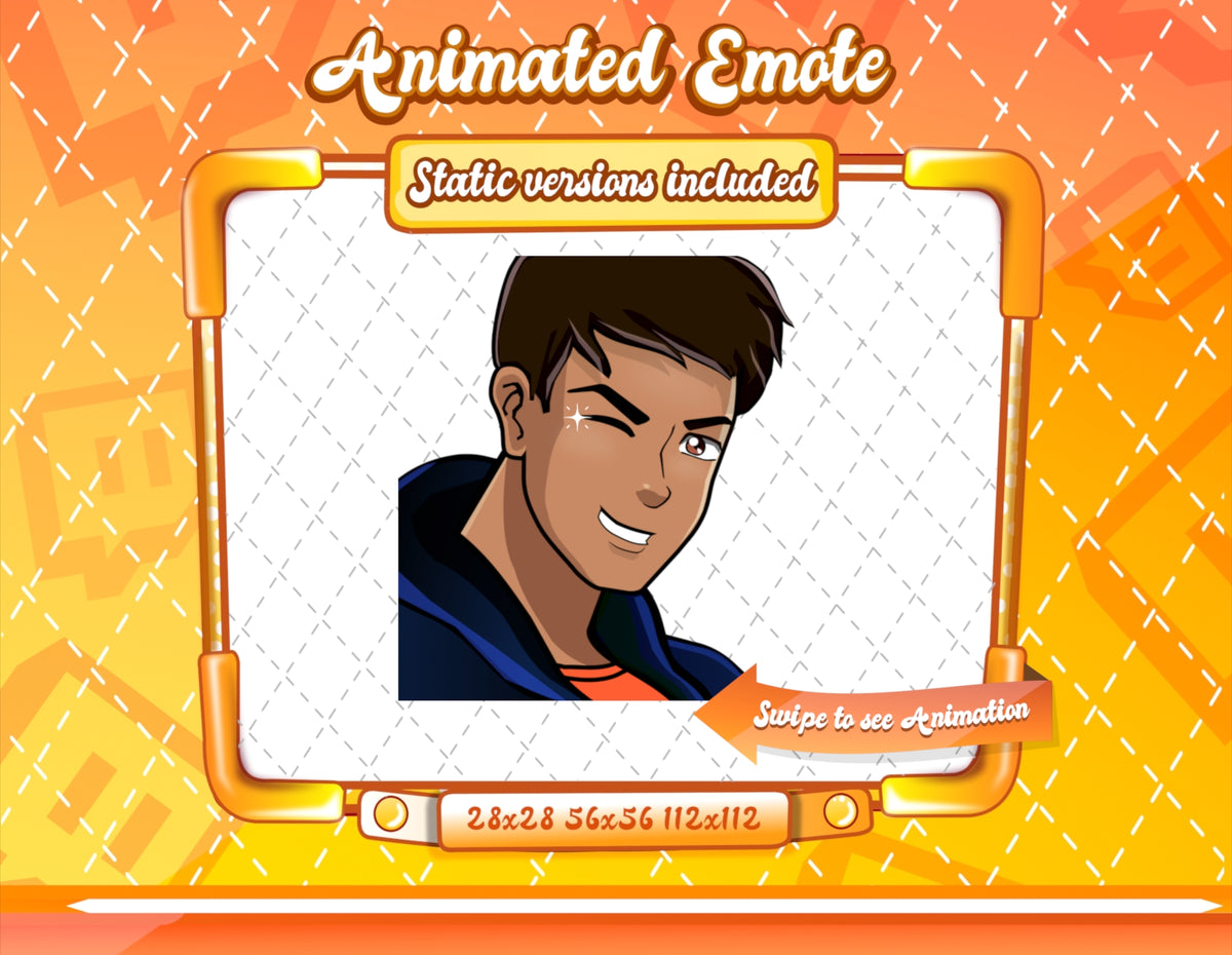 Animated Cartoon Guy Emote