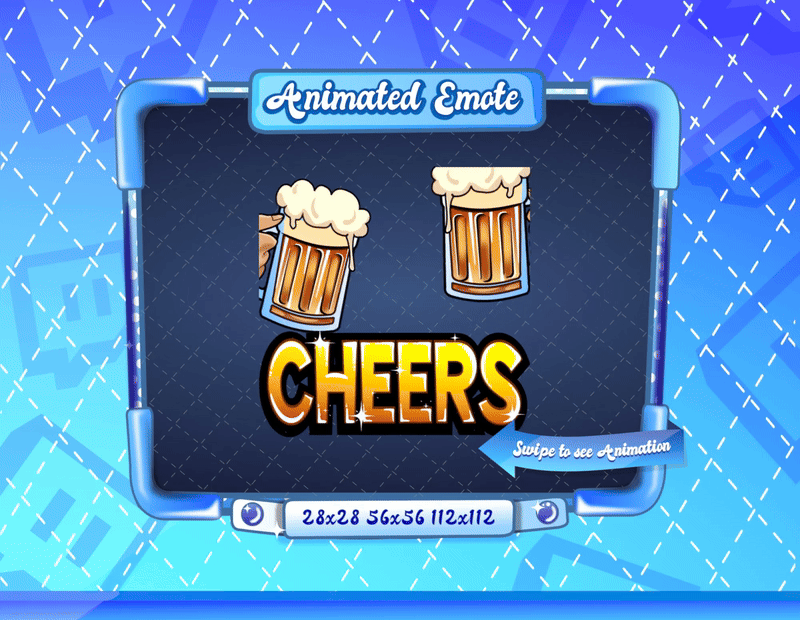 Animated Cheers Emote V1