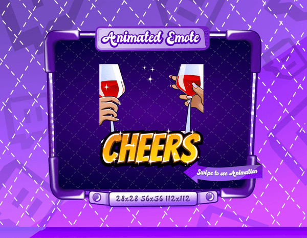 Animated Cheers Emote V2