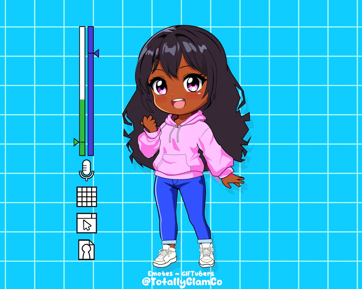 Custom Chibi Girl GIFtuber