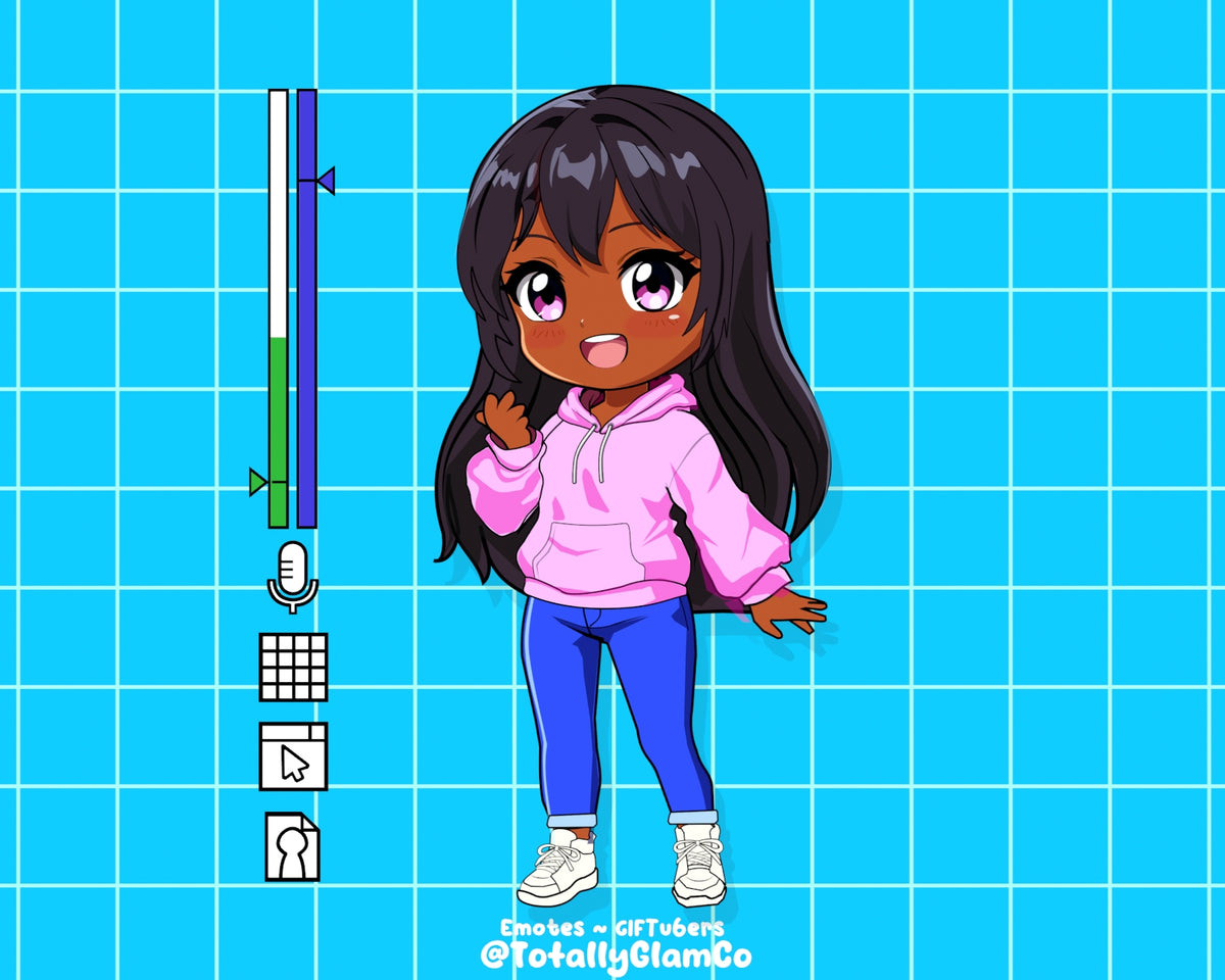 Custom Chibi Girl GIFtuber