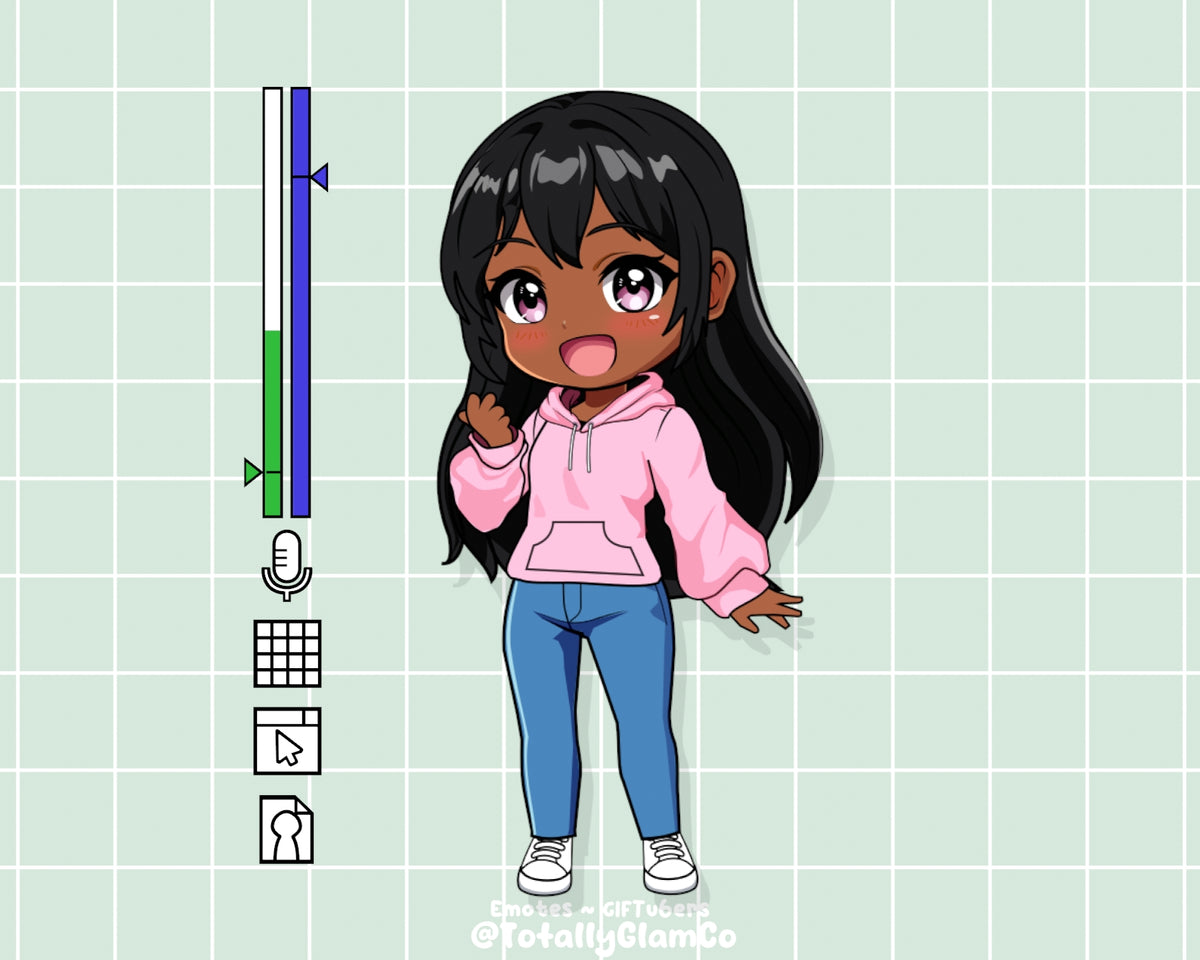 Custom Chibi Girl GIFtuber