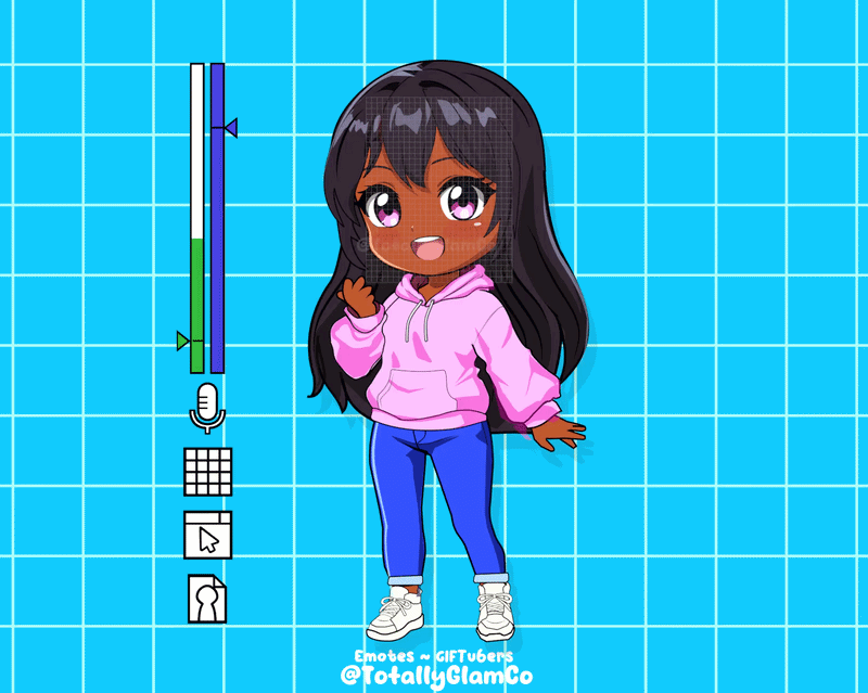 Custom Chibi Girl GIFtuber