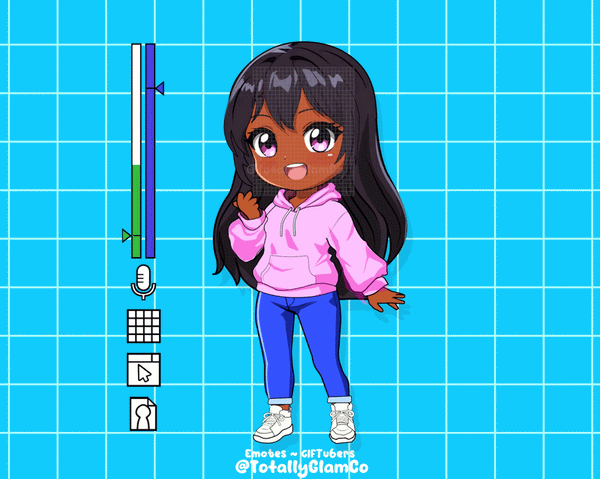 Custom Chibi Girl GIFtuber