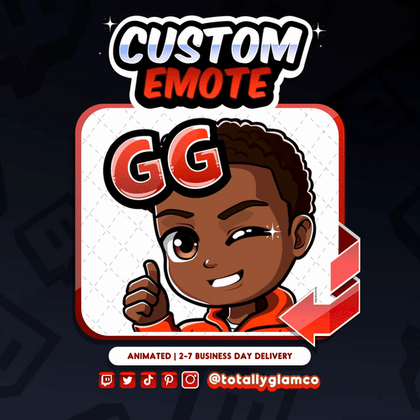 Animated GG YCH Custom Chibi Guy Emote