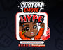 Animated Hype YCH Custom Chibi Guy Emote