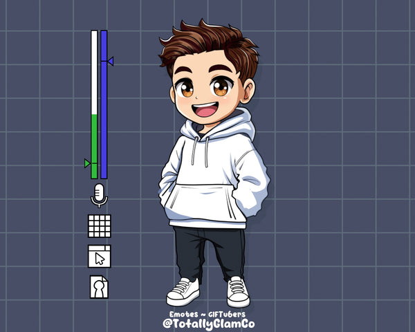 Custom Chibi Guy GIFtuber