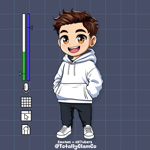 Custom Chibi Guy GIFtuber