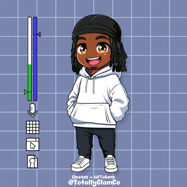 Custom Chibi Guy GIFtuber