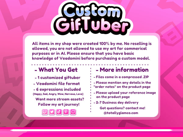 Custom Sailor Guardian GIFtuber