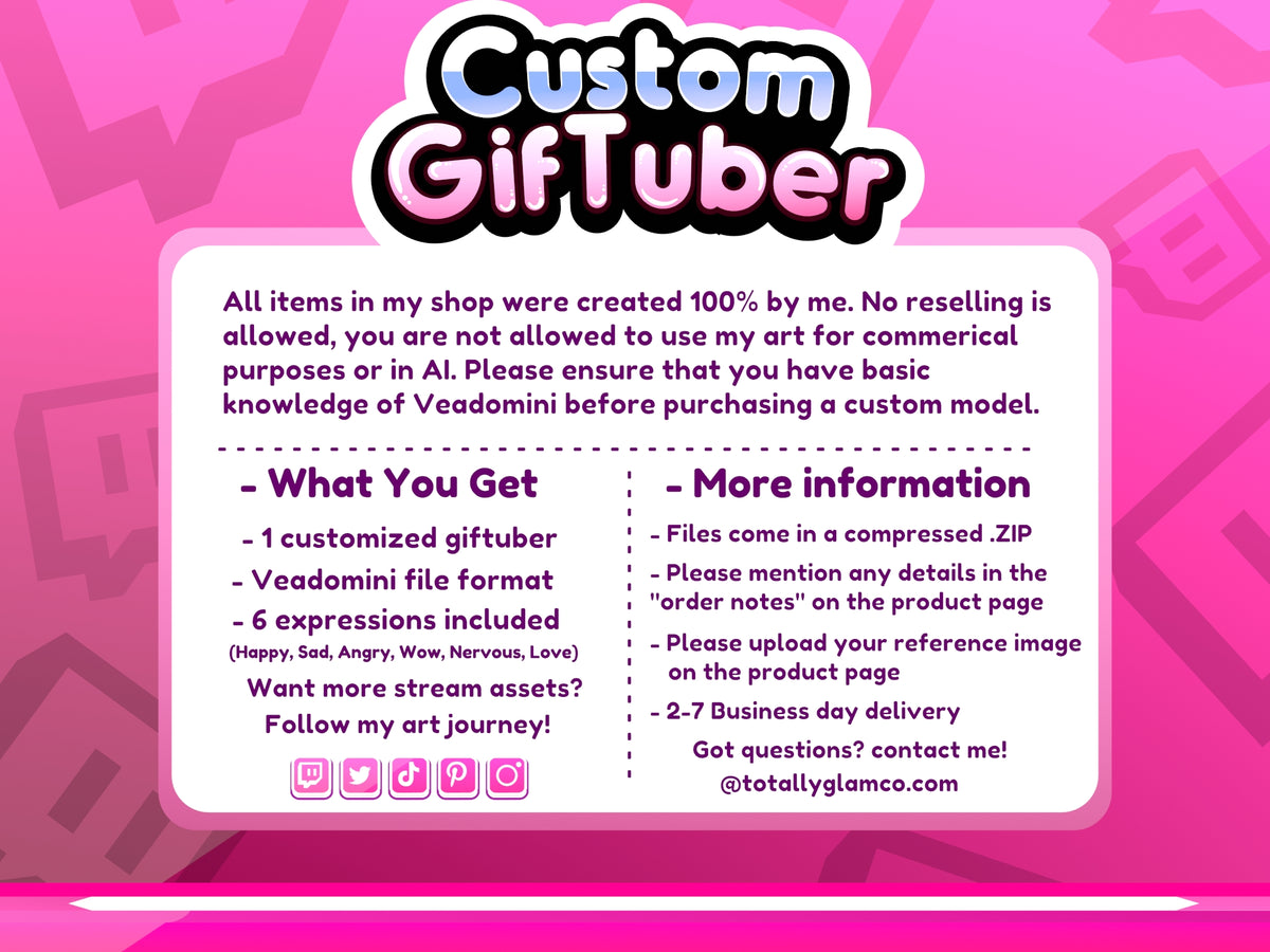 Custom Sailor Guardian GIFtuber