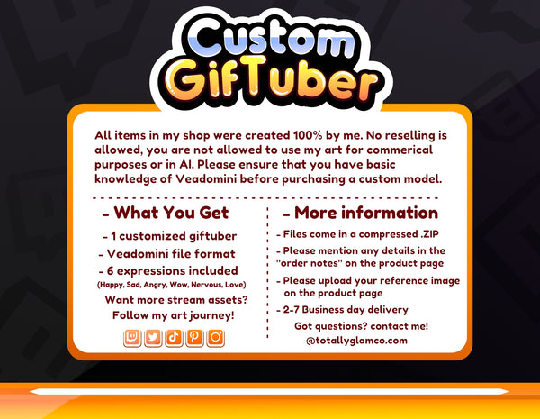 Custom Chibi Guy GIFtuber