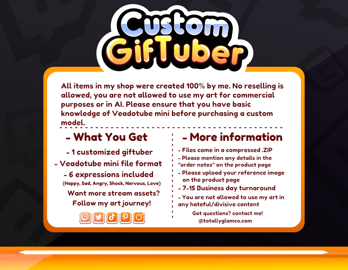 Custom Chibi Guy GIFtuber