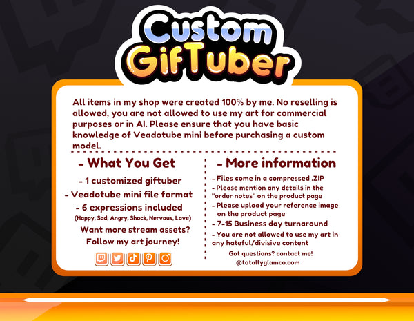 Custom Chibi Guy GIFtuber
