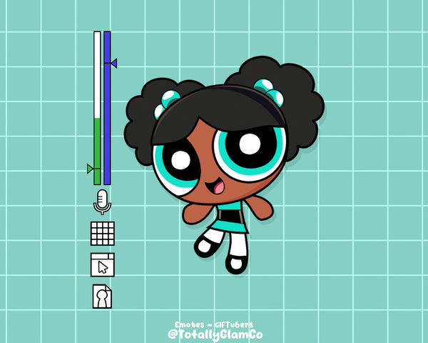 Custom Kawaii Glam GIFtuber