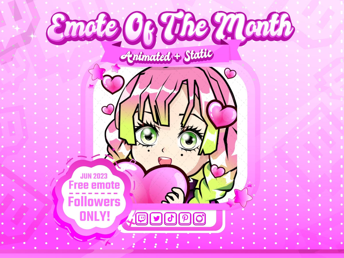 Animated + Static Rizz King Twitch Emote – TotallyGlamCo