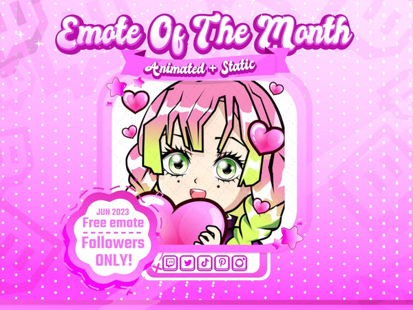 Animated Tea Sip YCH Custom Chibi Emote
