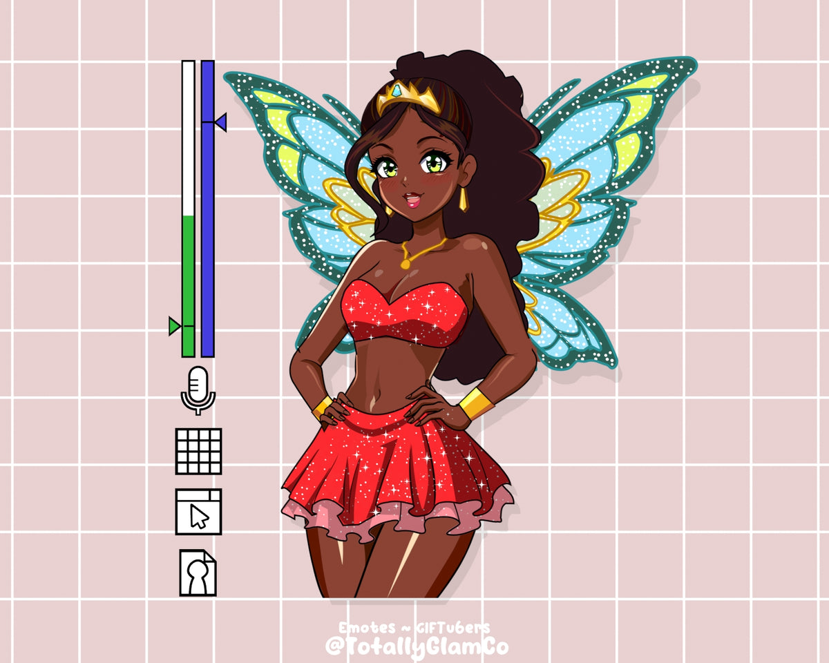 Custom Fairy Glam GIFtuber