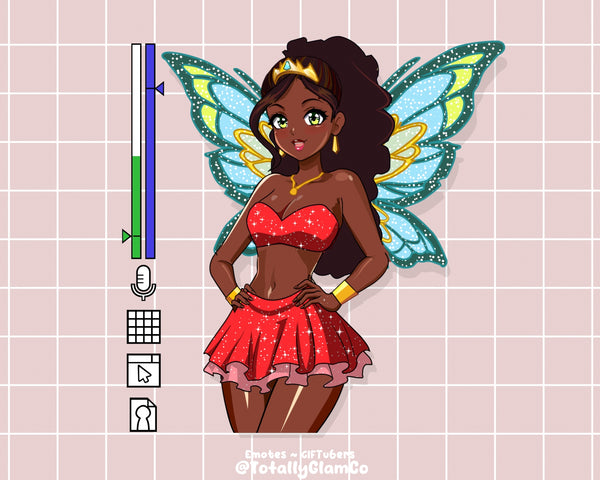 Custom Fairy Glam GIFtuber