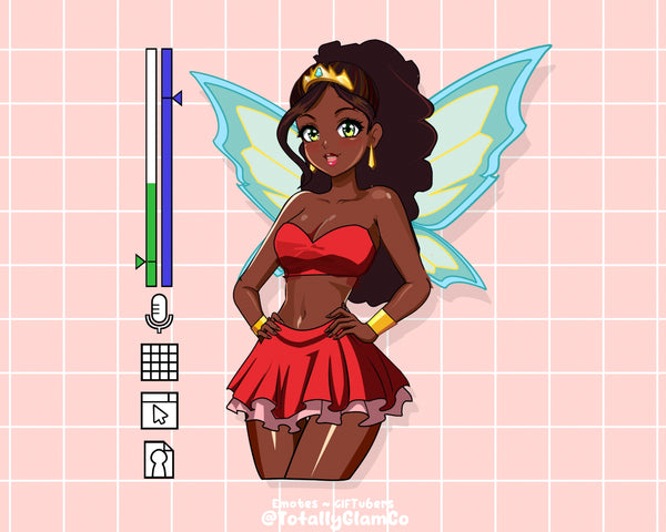 Custom Fairy Glam GIFtuber