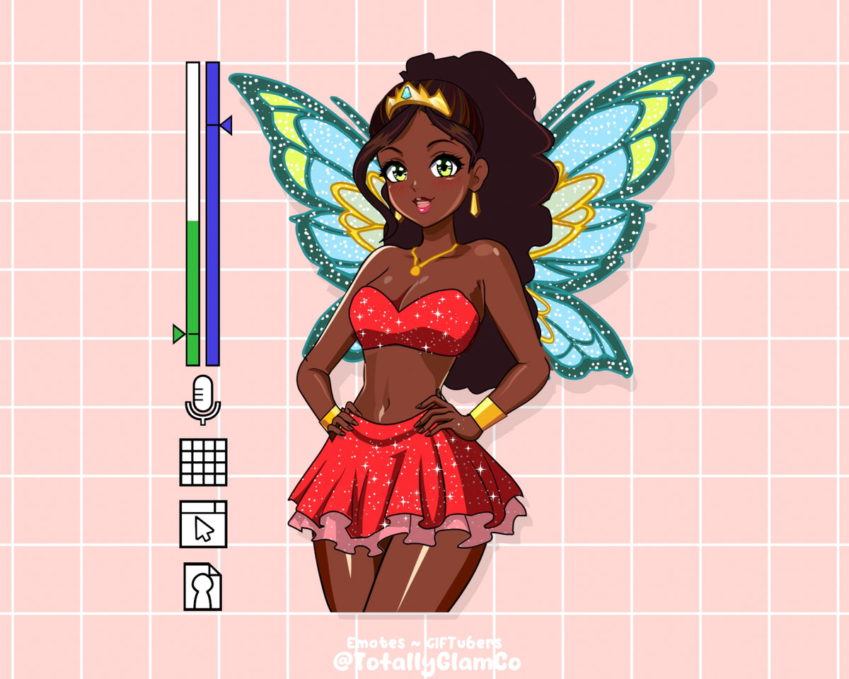 Custom Fairy Glam GIFtuber