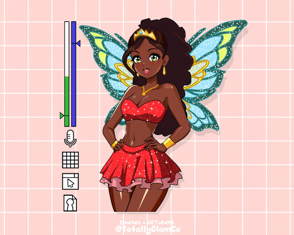 Custom Fairy Glam GIFtuber